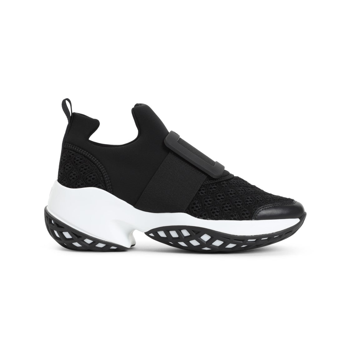 Roger Vivier Black Viv Run Sneakers