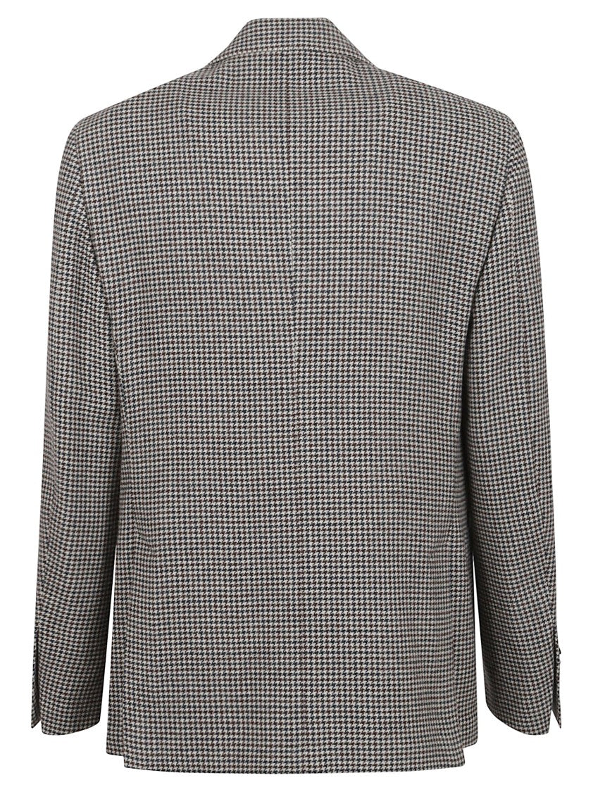 Lardini Single-Breasted Grey Jacket
