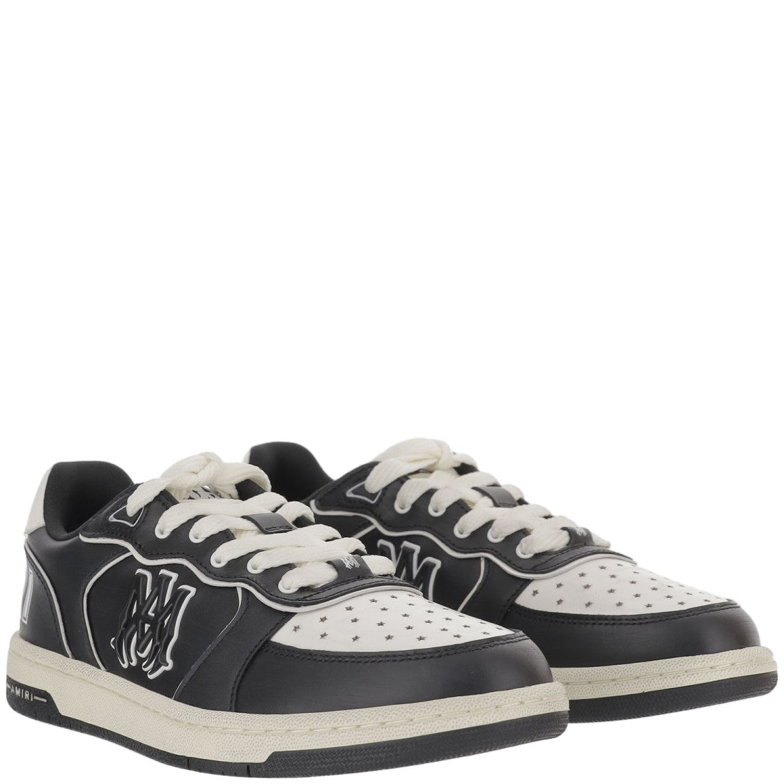 Amiri Leather Sneakers With Logo