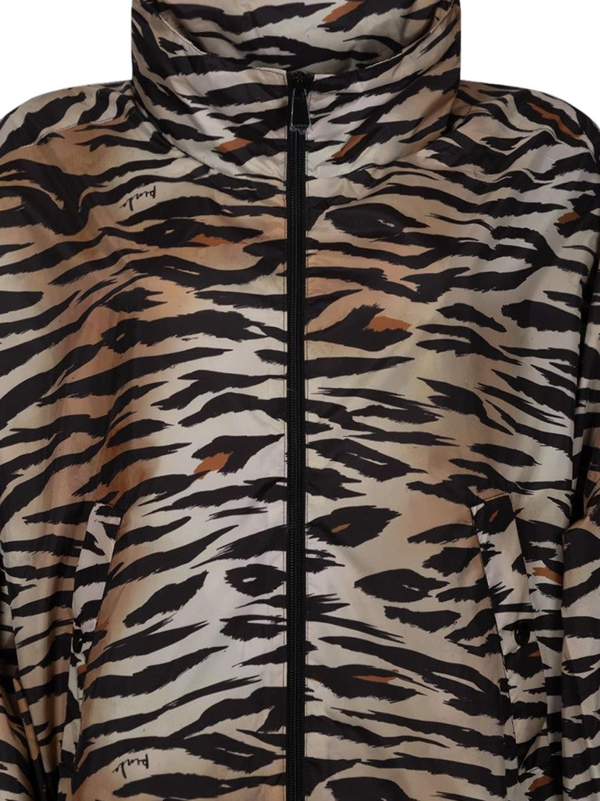 Pinko Dotty Jacket With Animal Print