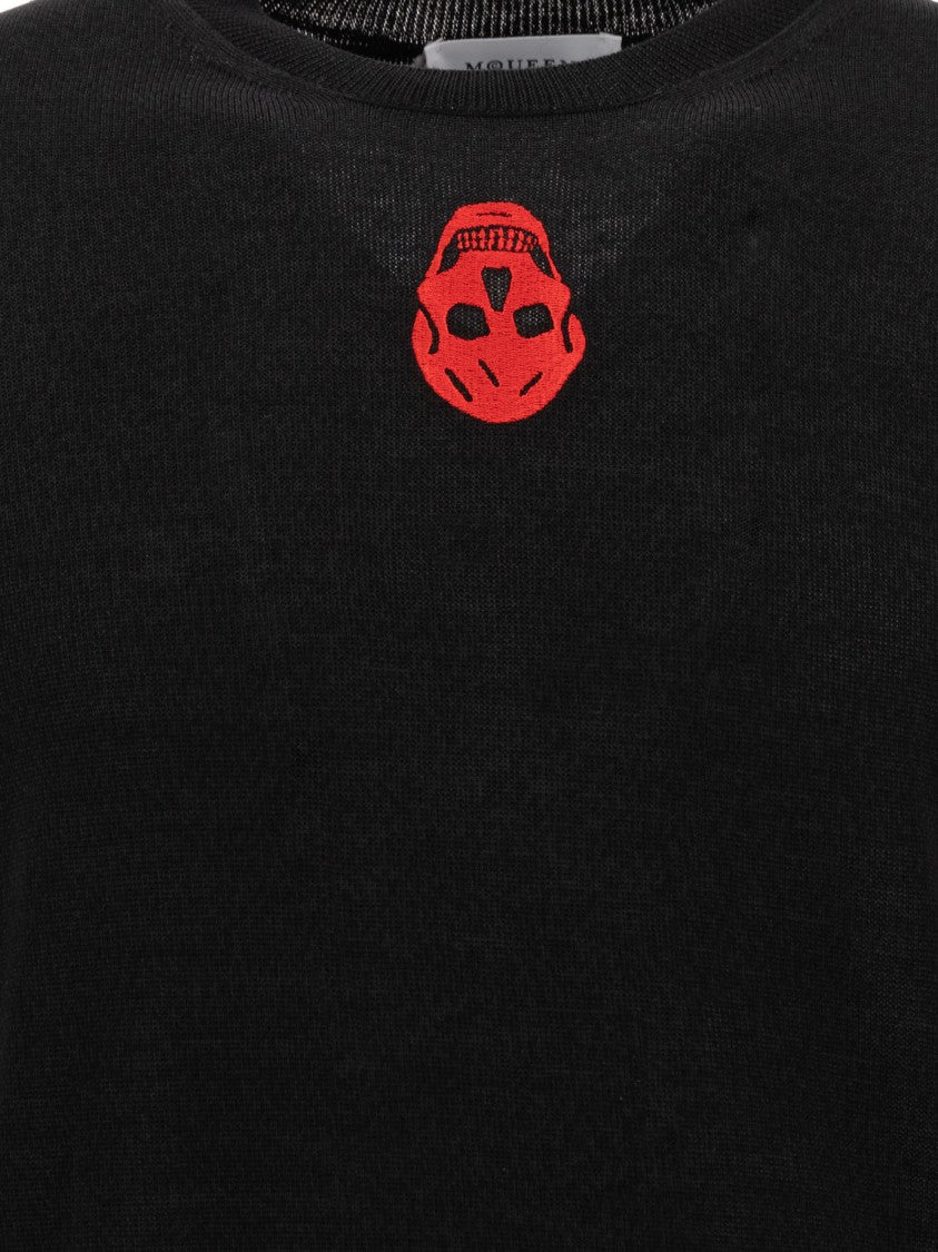 Alexander Mcqueen "Inverted Skull" Sweatshirt