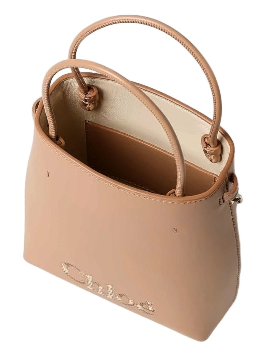 Chloé Structured Calf Leather Chloé Shoulder Bag