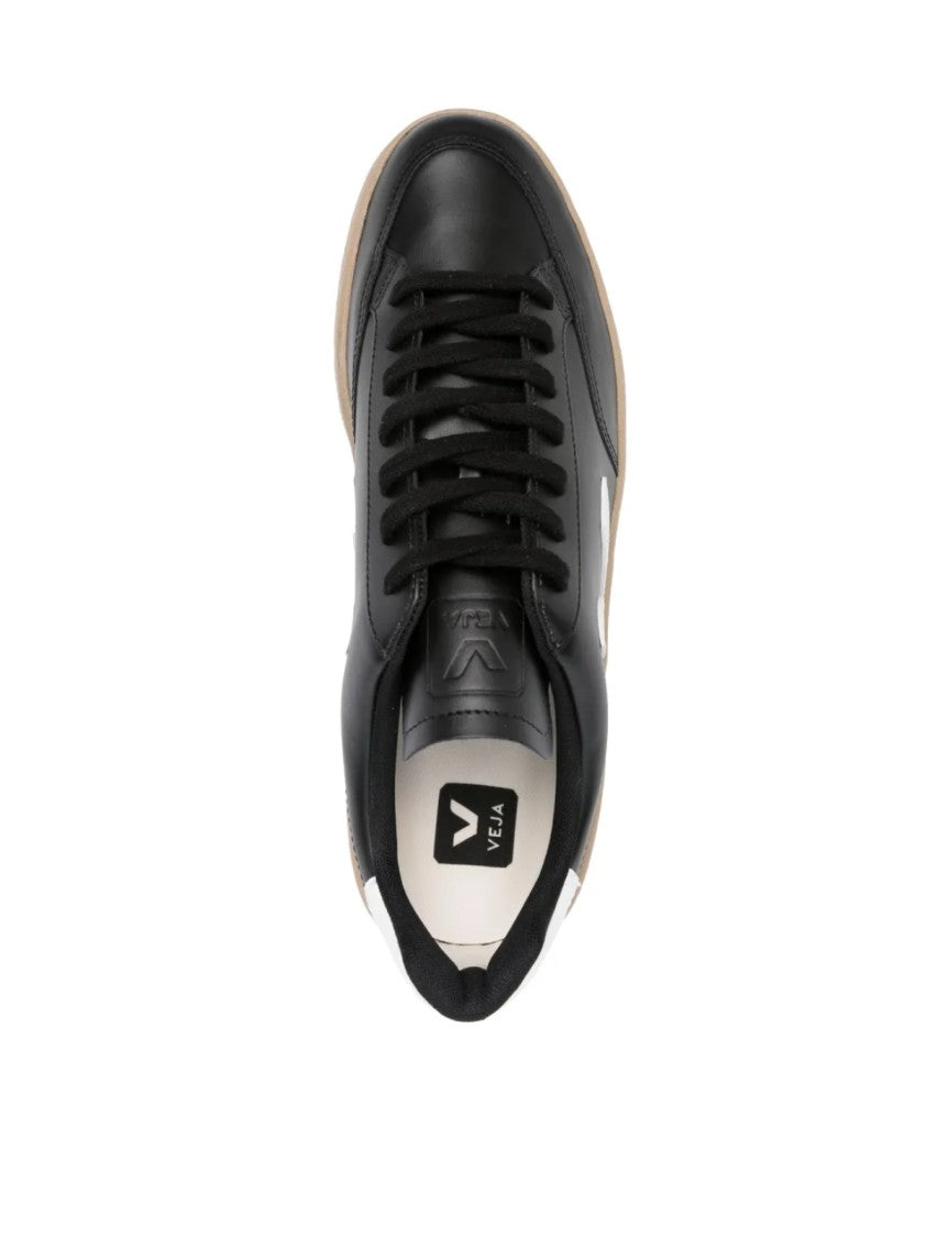 Veja V-12 Leather Sneakers