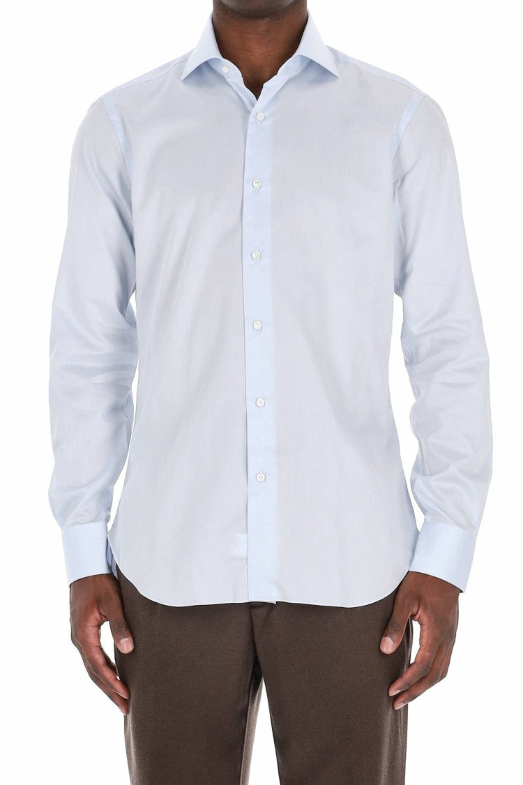 Barba Journey Line Cotton Twill Shirt