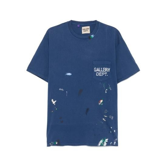 Gallery Dept. Relaxed Fit Cotton T-Shirt With Artistic Distressing