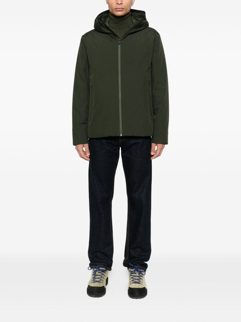 Save The Duck Lightweight Green Jacket And Functional Attributes