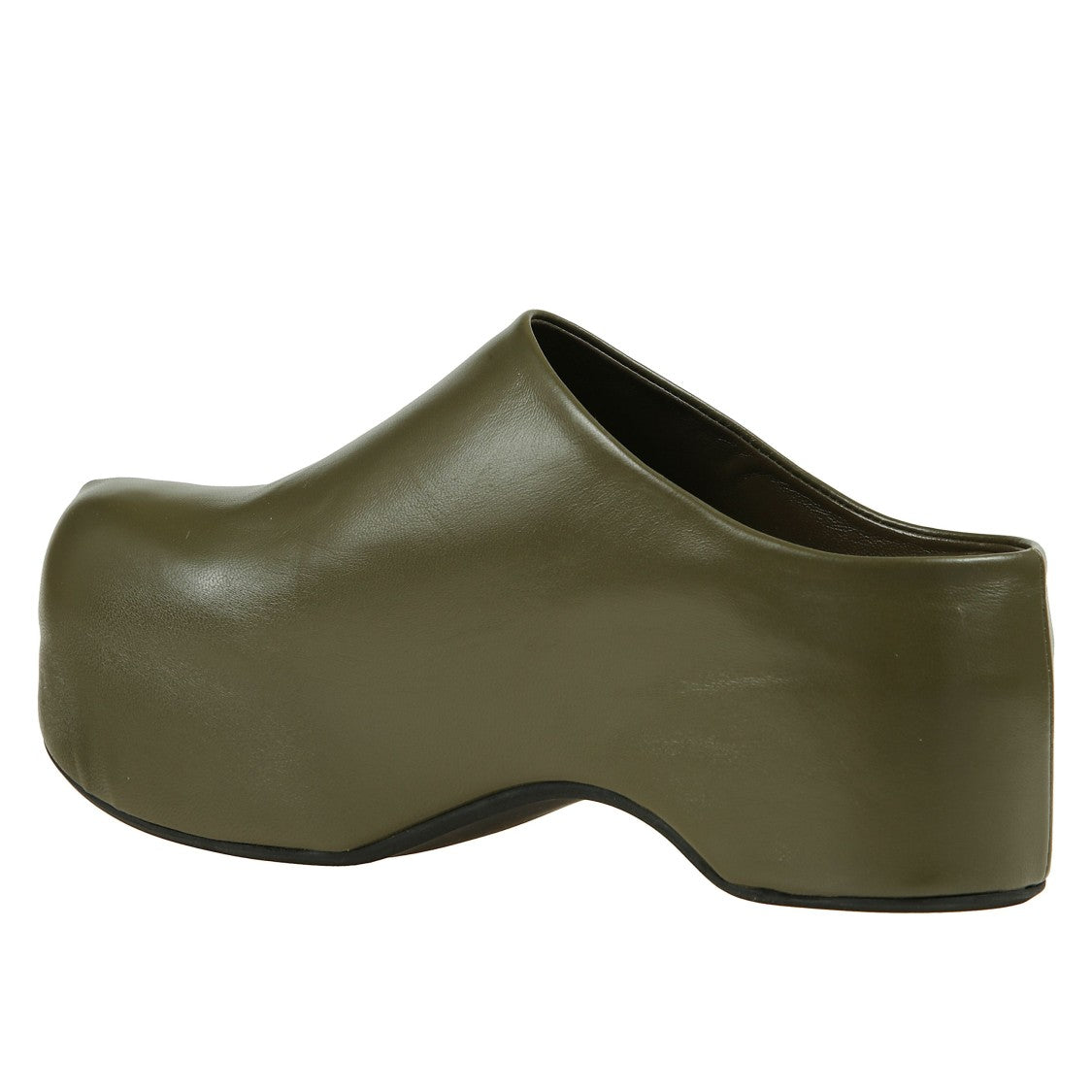 Marni Chunky Wooden Platform Mules