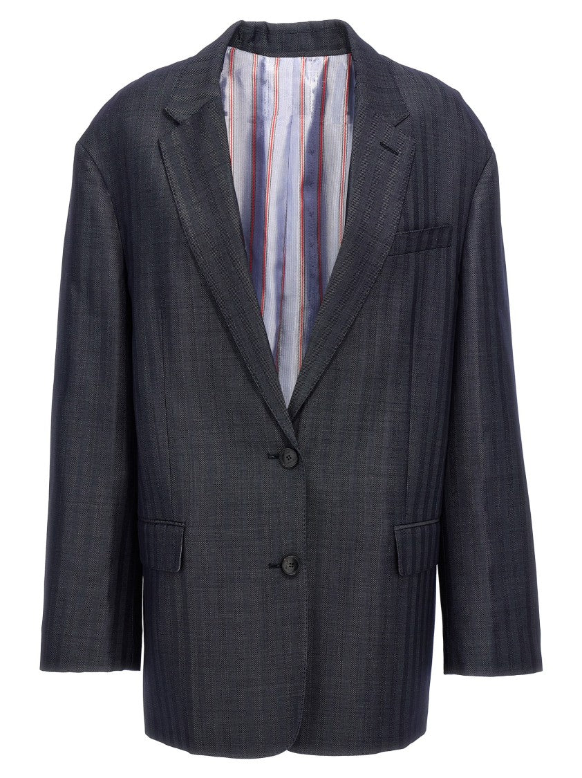 Etro Pegaso' Single-Breasted Blazer