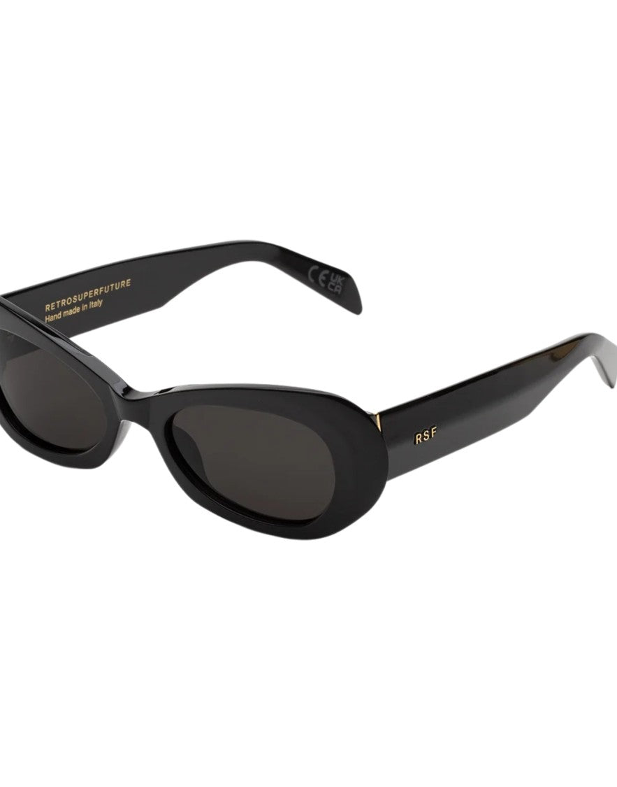 Retrosuperfuture Izipho Black Sunglasses