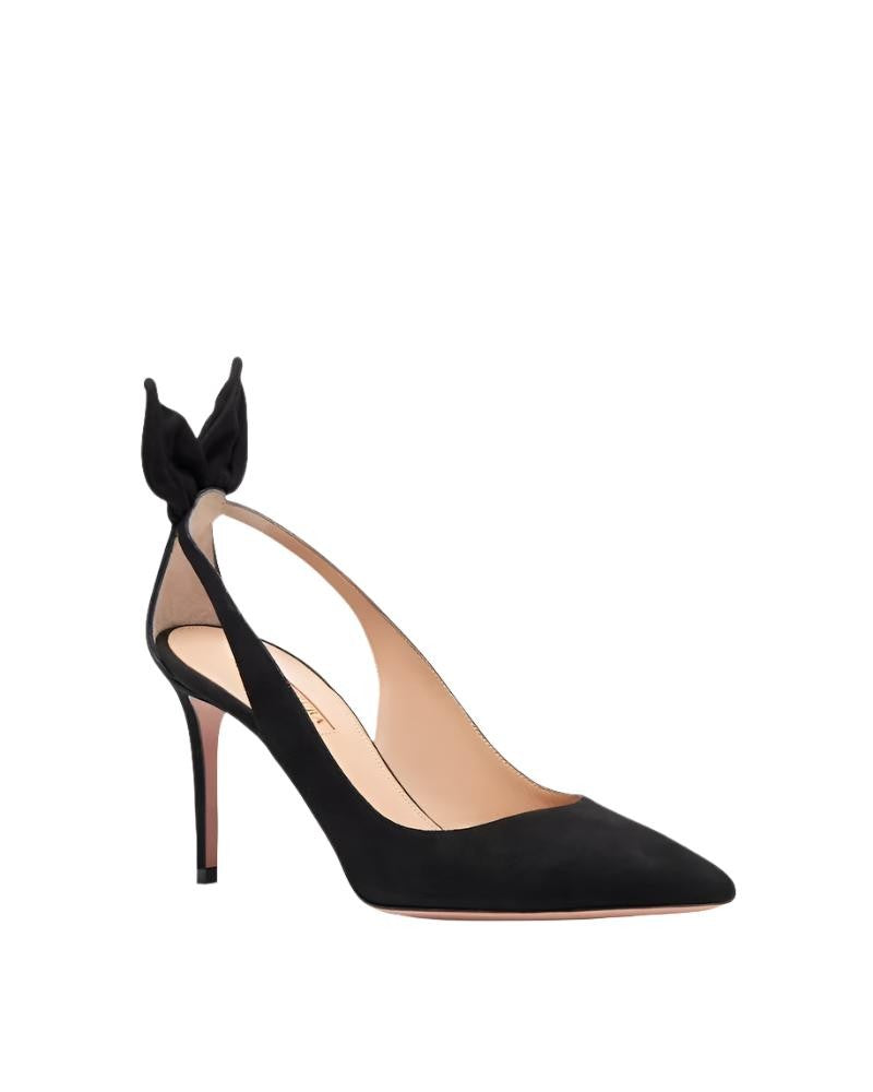 Aquazzura Bow Tie Pump 85