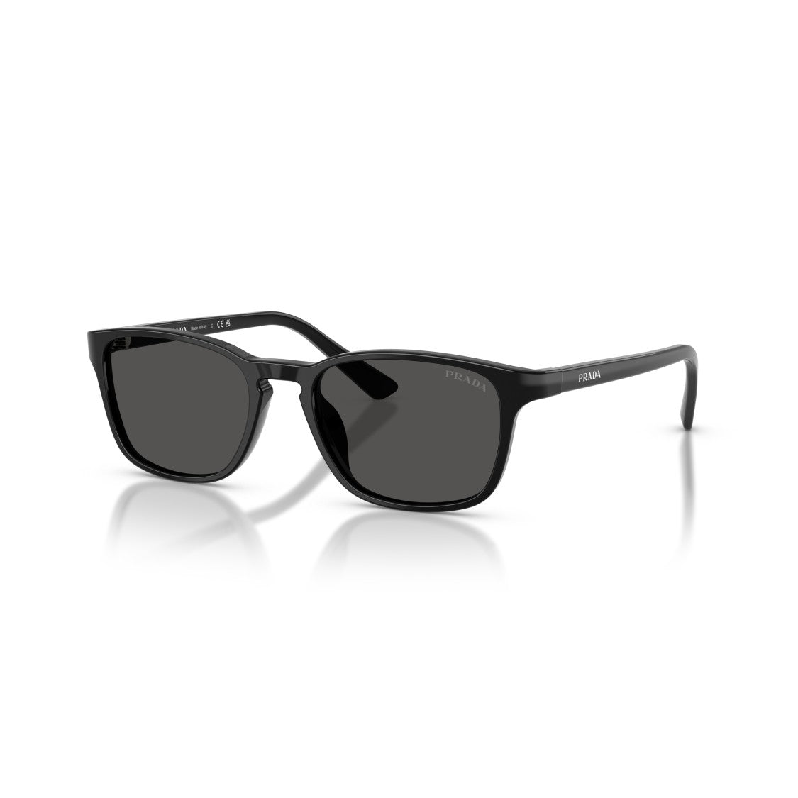 Prada 0Pr D13su Rectangular Frame Acetate Sunglasses