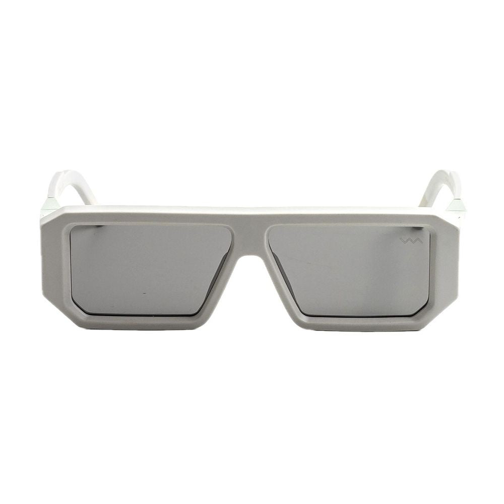 Vava Bl0032 Black Label Architectural Black Rectangular Sunglasses