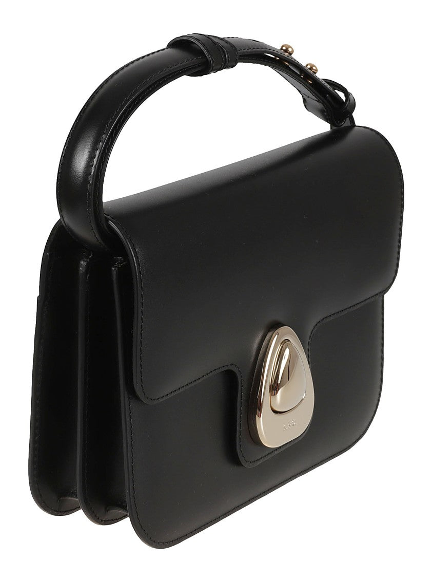 A.P.C. Structured Cowhide Leather Shoulder Bag