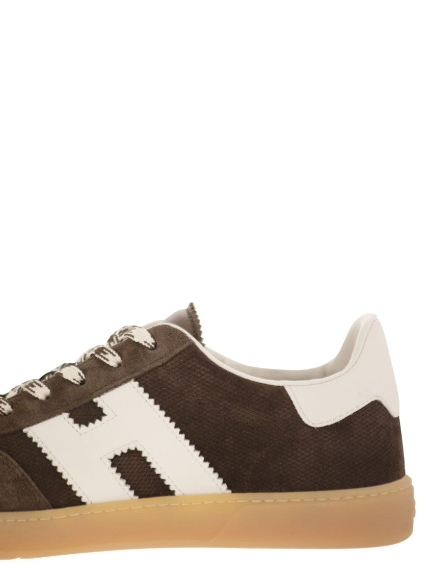 Hogan Retro-Inspired Suede Trainers With Memory Foam Comfort