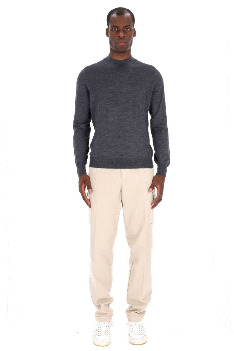 Barba Virgin Wool Turtleneck Sweater