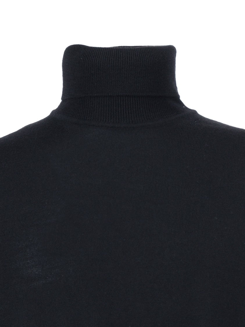 Kangra Cashmere Turtleneck Sweater In Fine-Knit Wool
