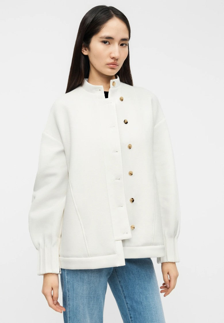 Max Mara White Cotton Blend Sweatshirt