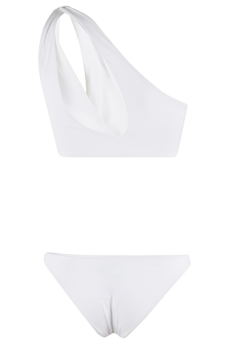 Federica Tosi One-Shoulder Knot Detail Bikini