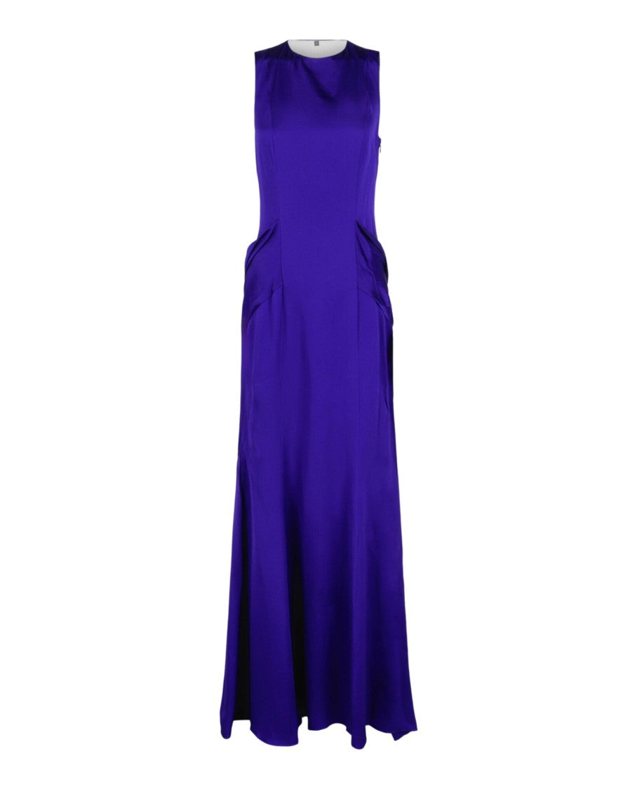 Givenchy Sheer Tulle Back Gown