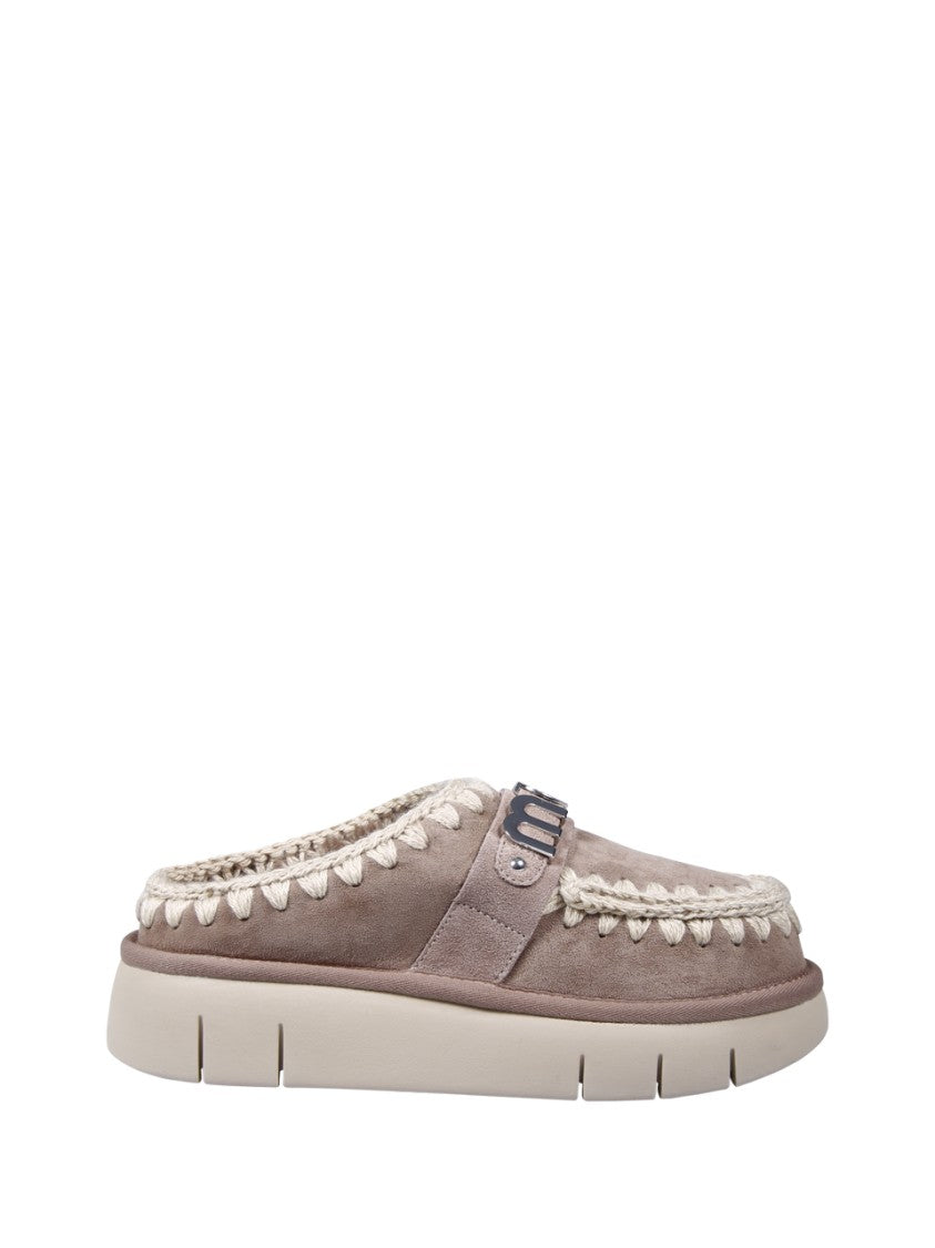 Mou Bounce Clog Metal Logo Mule