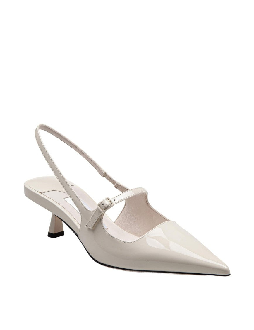 Jimmy Choo Milk Patent Leather Slingback