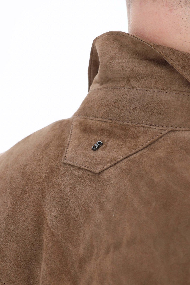 Salvatore Santoro Superlight Suede Overshirt