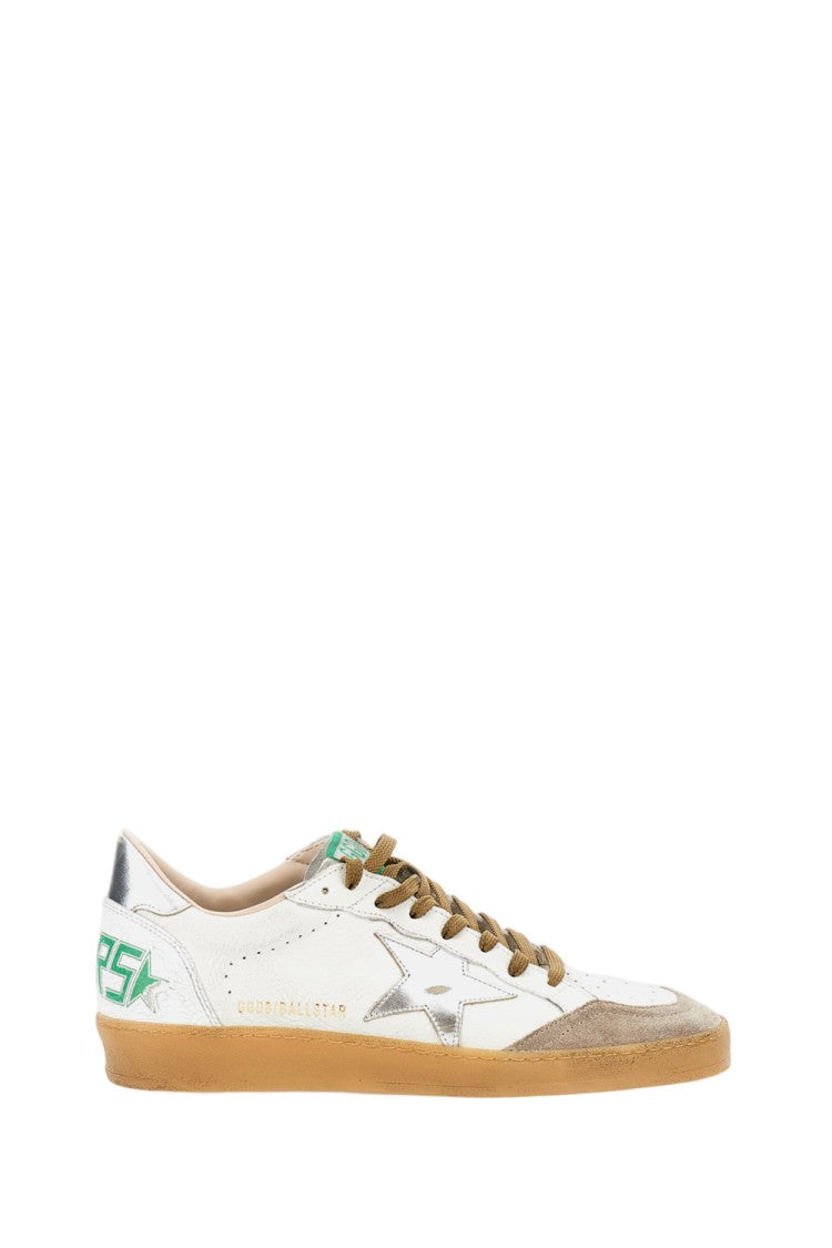 Golden Goose White Ballstar Nappa Leather Sneaker