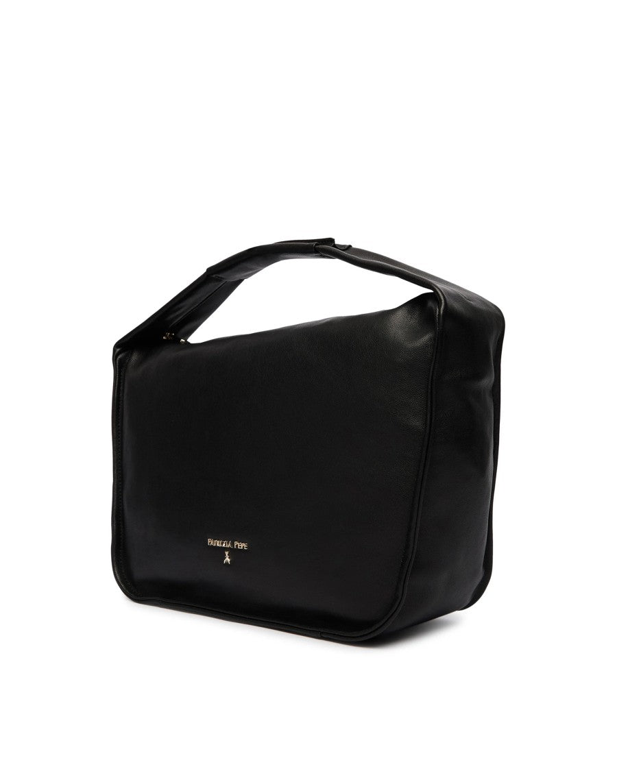 Patrizia Pepe Black Soft Shoulder Bag