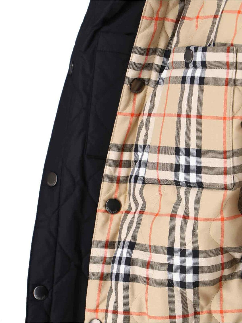 Burberry "Brighton" Reversible Jacket – Black