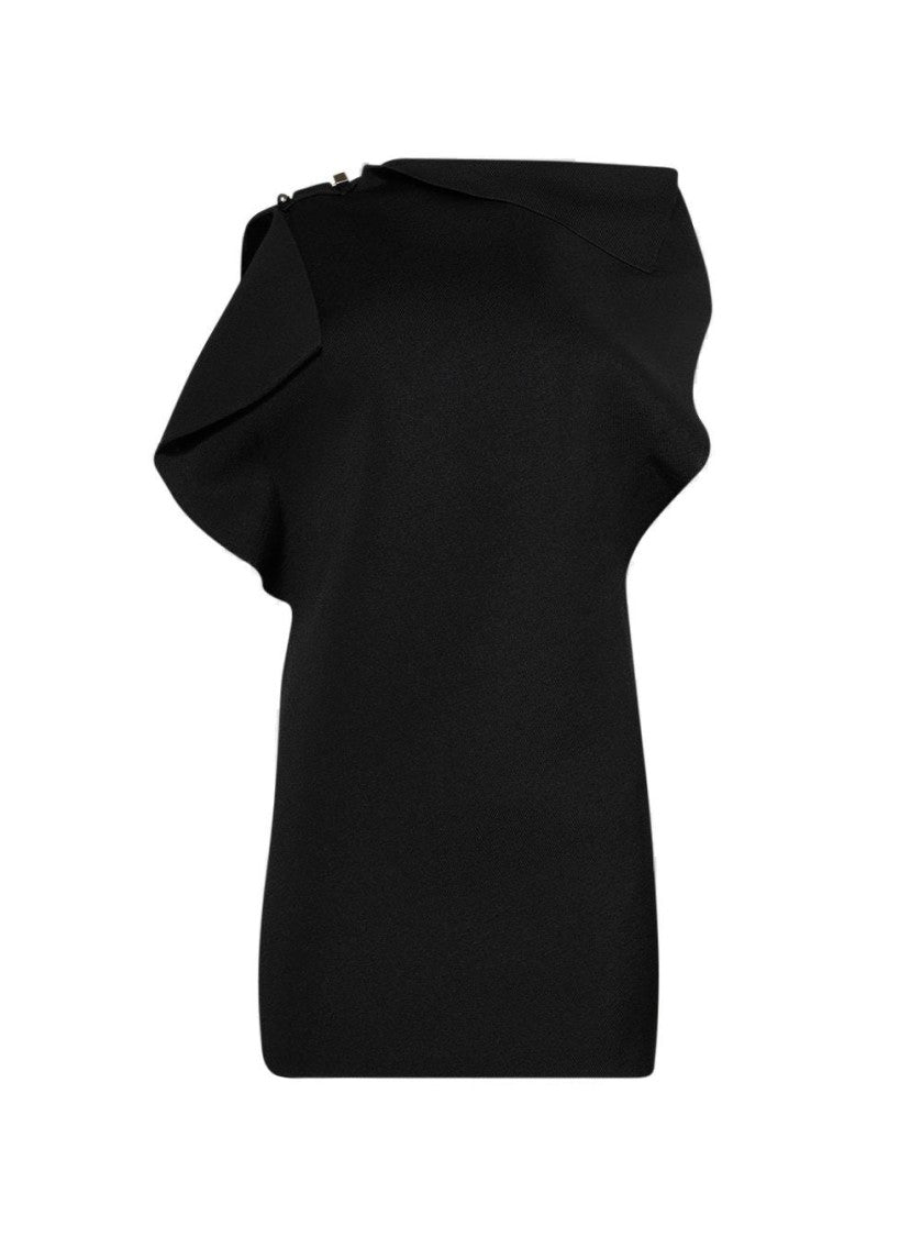 Jacquemus La Mini Robe Trapeze Black