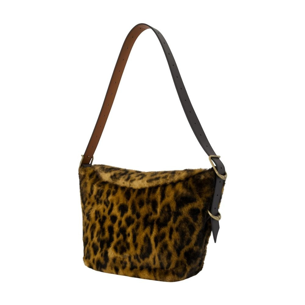 Zadig & Voltaire Jane Leo Crossbody - Fake Fur - Brown