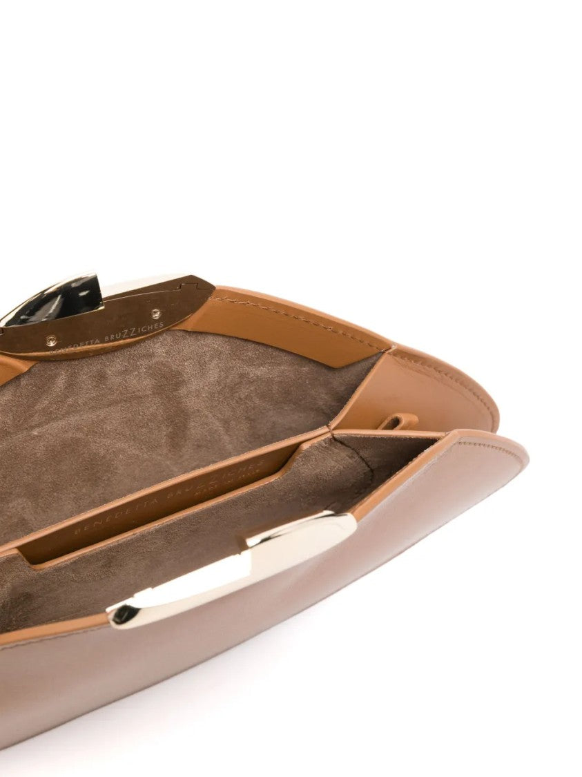 Benedetta Bruzziches Structured Handbag With Detachable Shoulder Strap