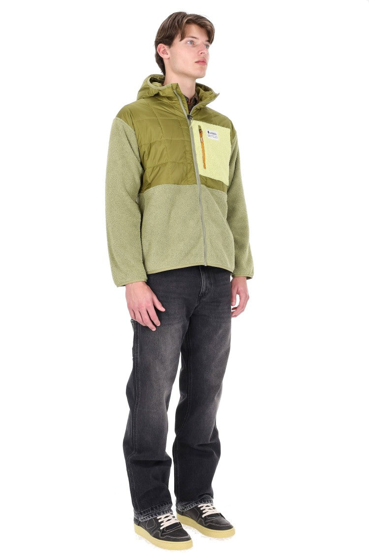 Cotopaxi Trico Model Teddy Full-Zip Hoodie With Hood