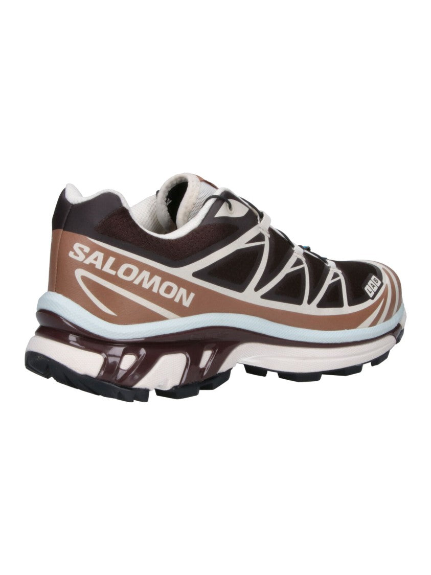 Salomon Multicolor Fabric Sneakers With Quicklace™ Closure And Textured Rubber Sole