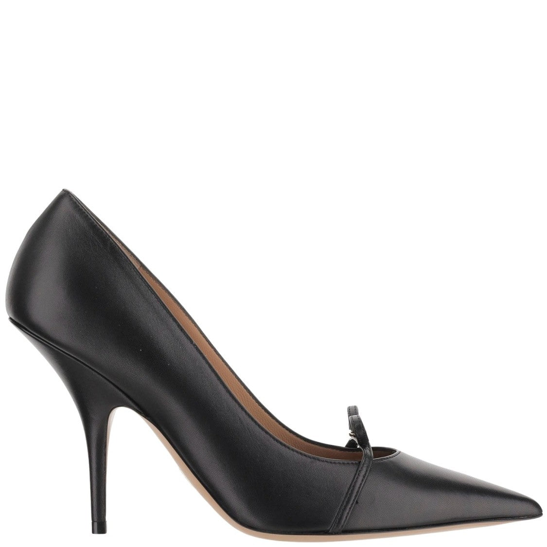 Salvatore Ferragamo Leather Pumps With Logo
