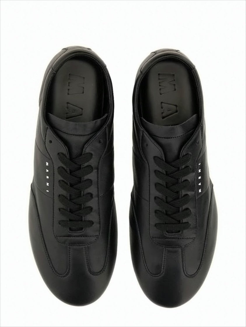 Marni Low-Profile Nappa Leather Sneakers