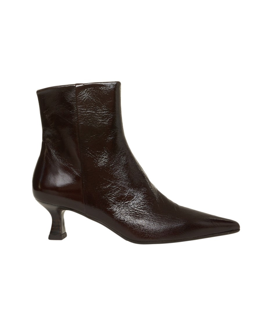 Billi Bi Patent Leather Ankle Boots