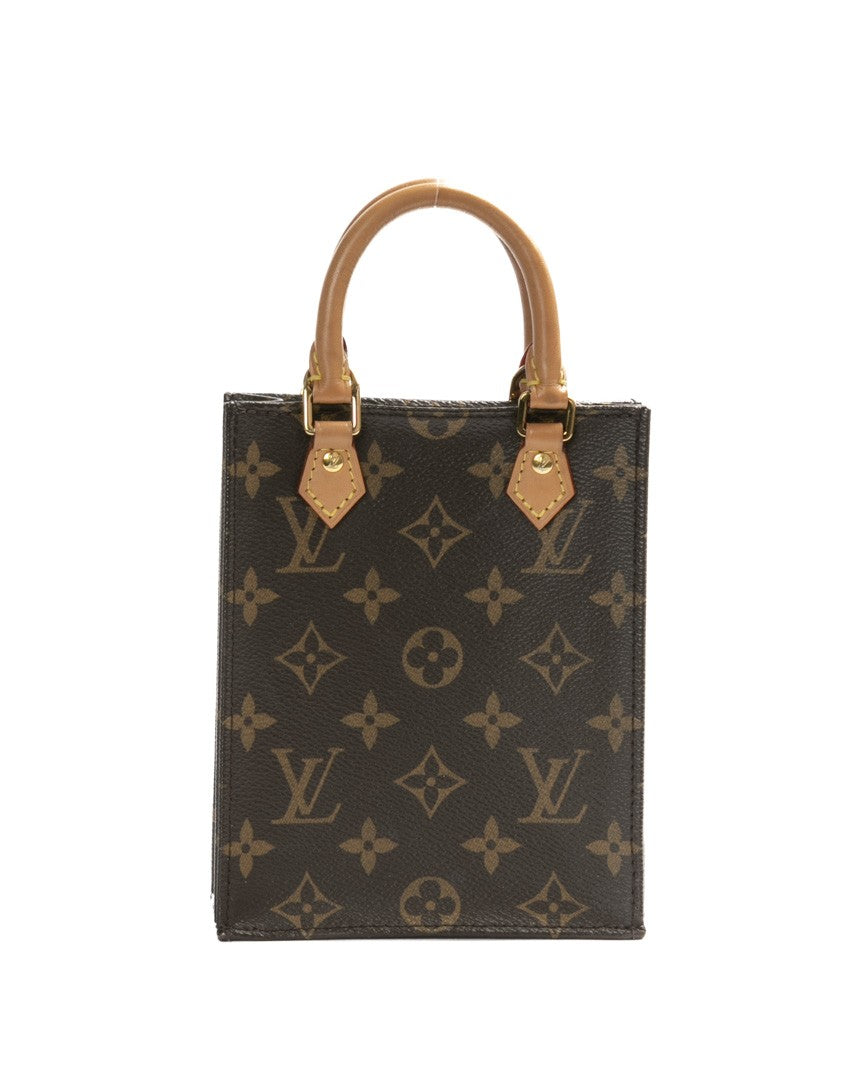 Louis Vuitton Brown Sac Plat Bb Monogram Canvas Tote Bag