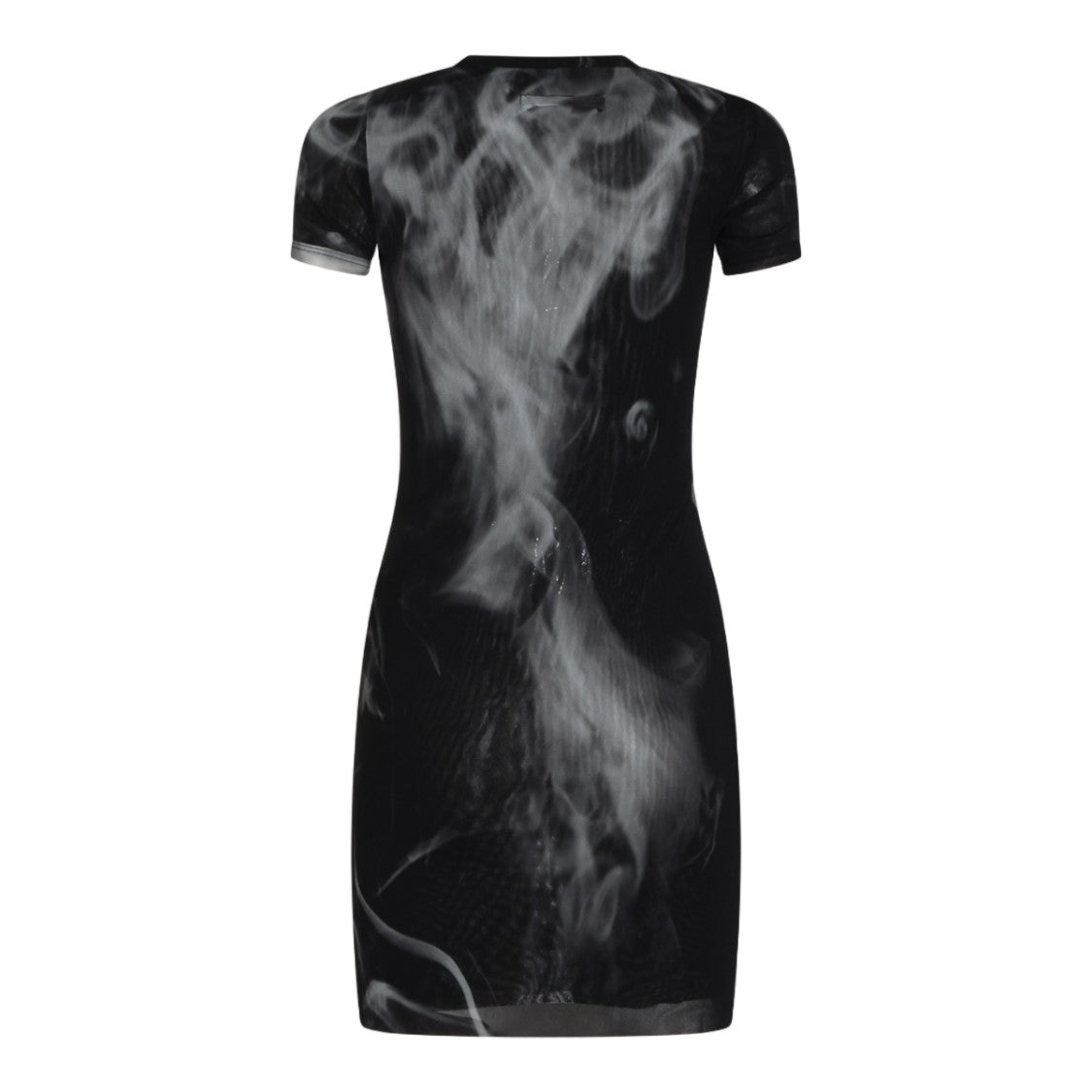 Jean Paul Gaultier Fitted Photographic Print Mini Dress