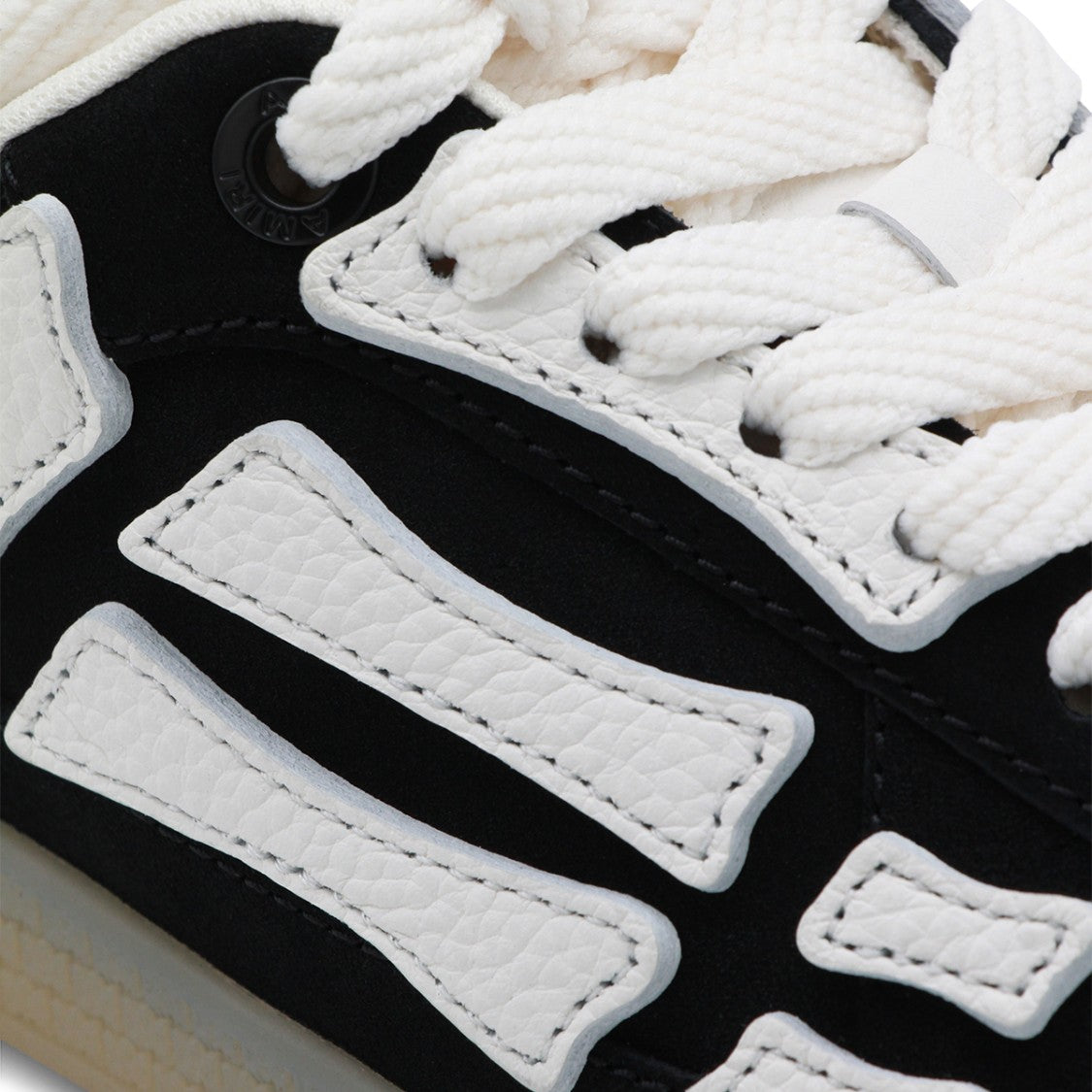 Amiri Black Leather Sneakers