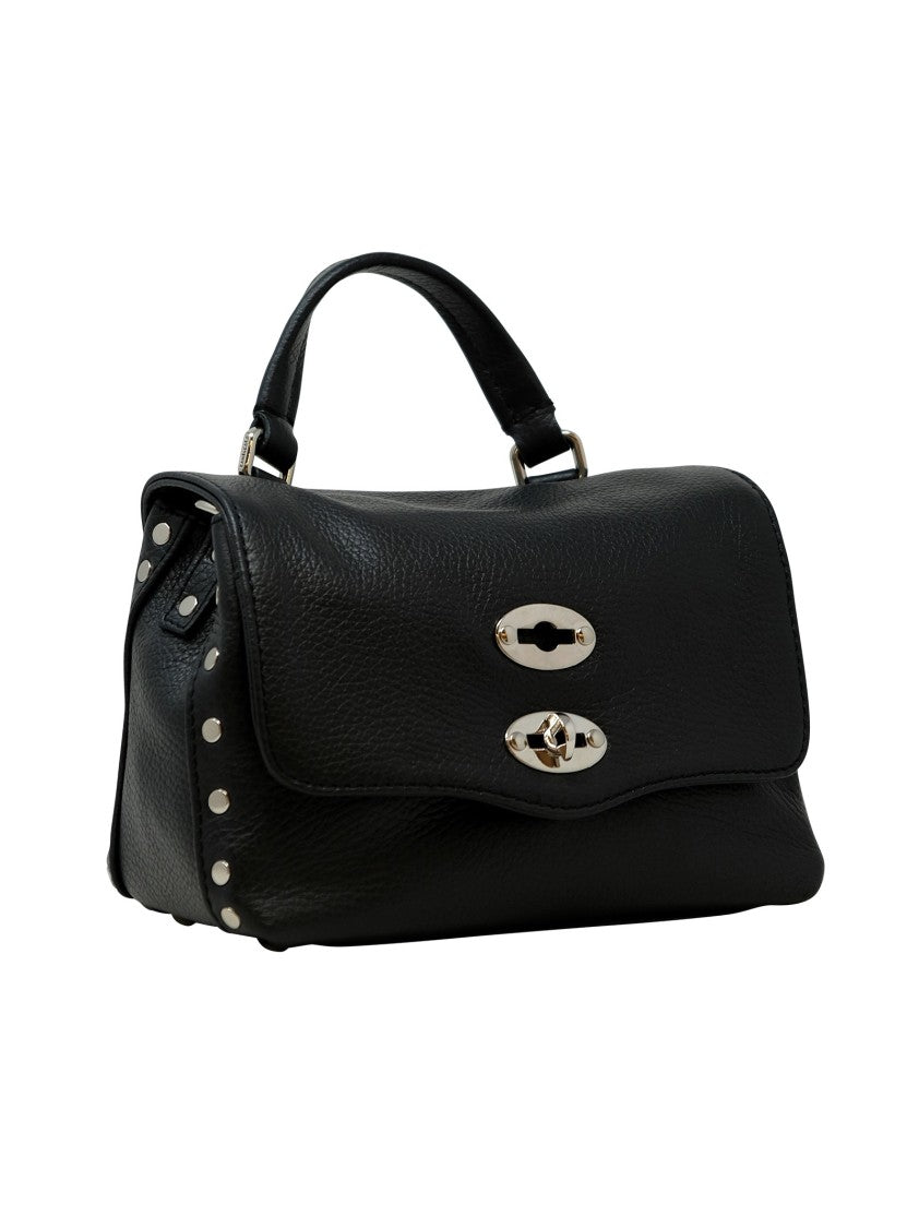 Zanellato Black Postina Daily Giorno Baby Handbag