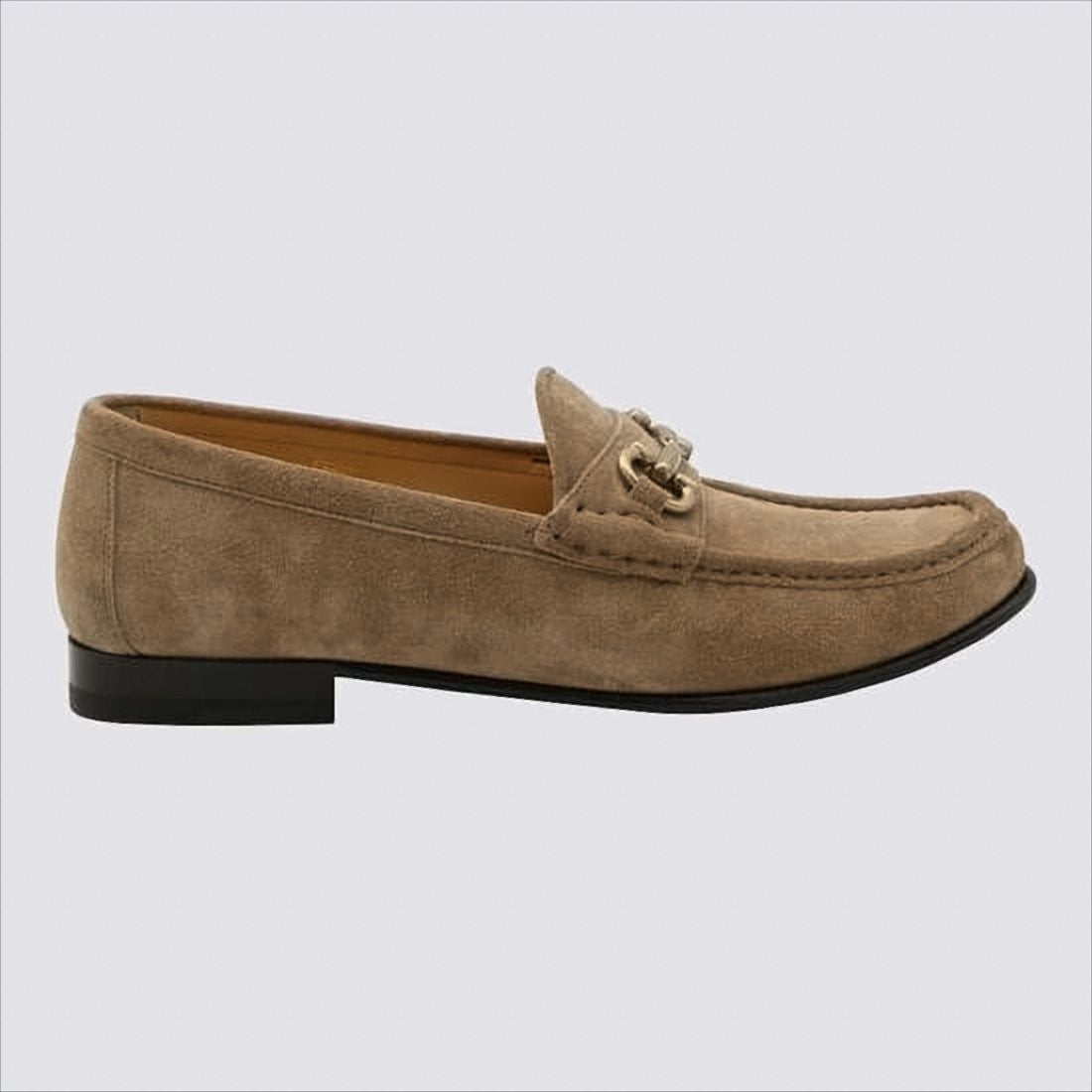 Brunello Cucinelli Moccasin-Toe Suede Loafers