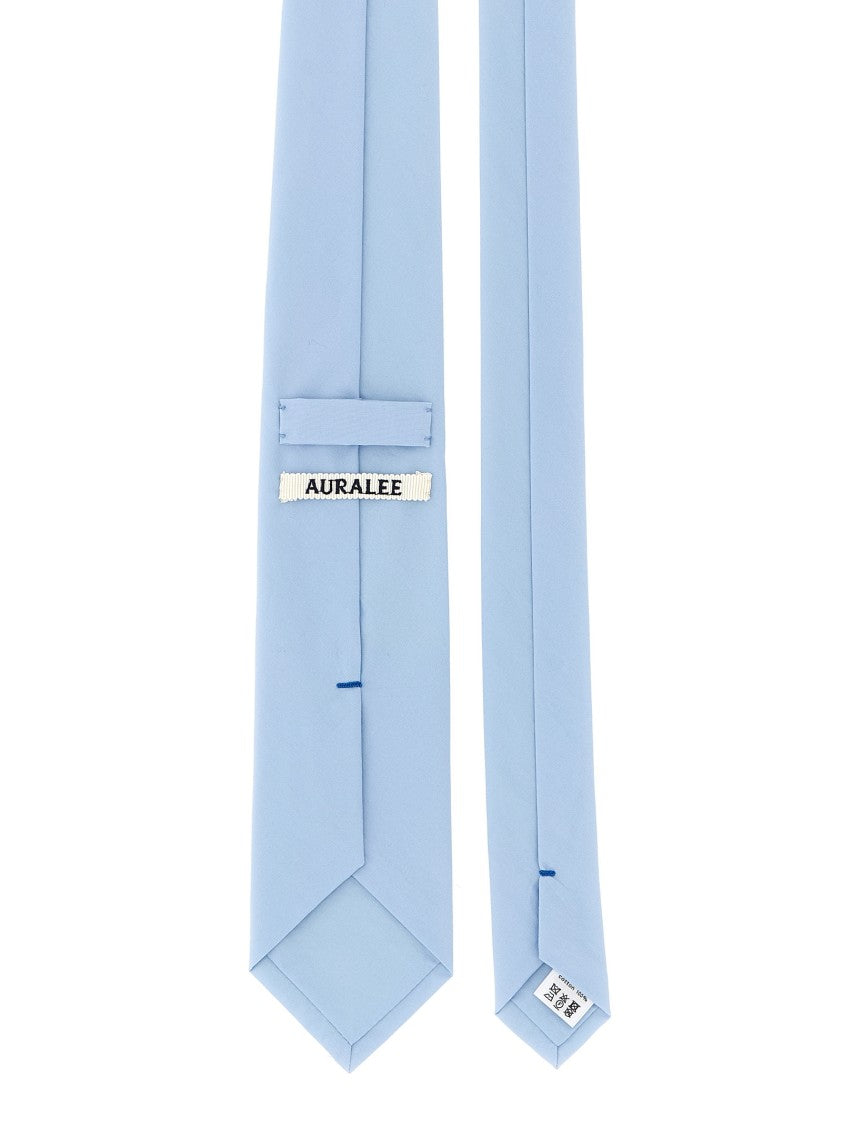 Auralee Finx Washed Twill Tie