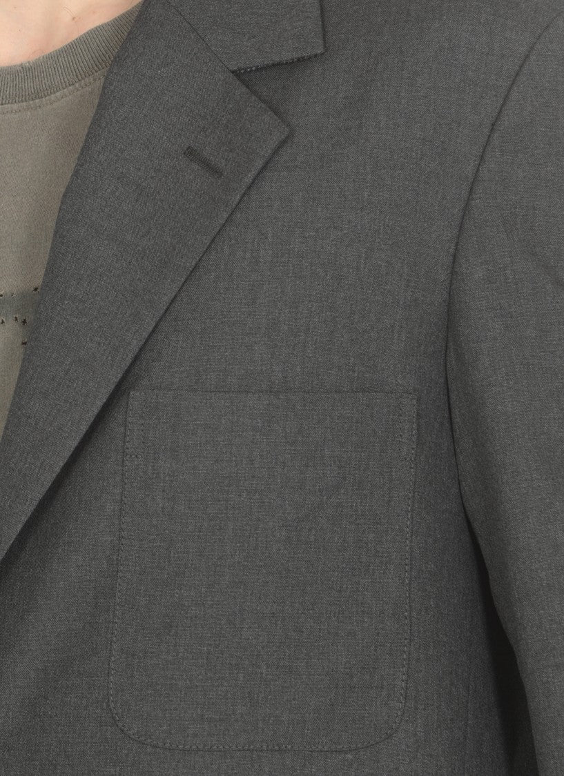 Golden Goose Grey Virgin Wool Jacket