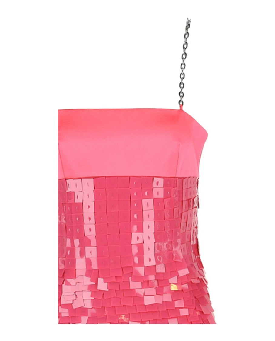Givenchy Sequin Chain-Strap Mini Dress