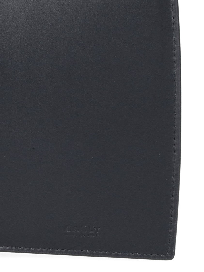 Bally Bi-Fold Logo Wallet – Black