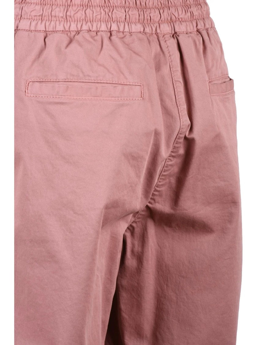 Eleventy Eleventy Chino Trousers Cotton And Elastane - Pink