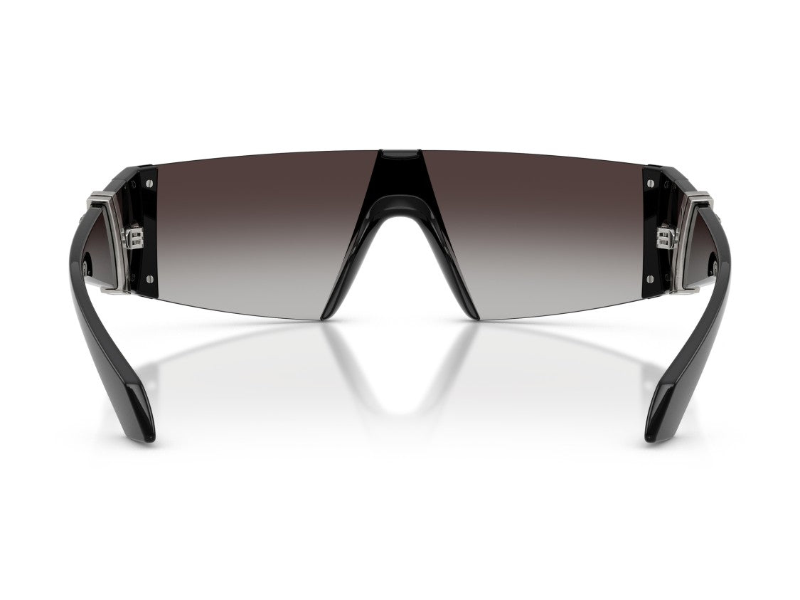 Versace 0Ve4516 Gradient Metal Oversized Shield Sunglasses