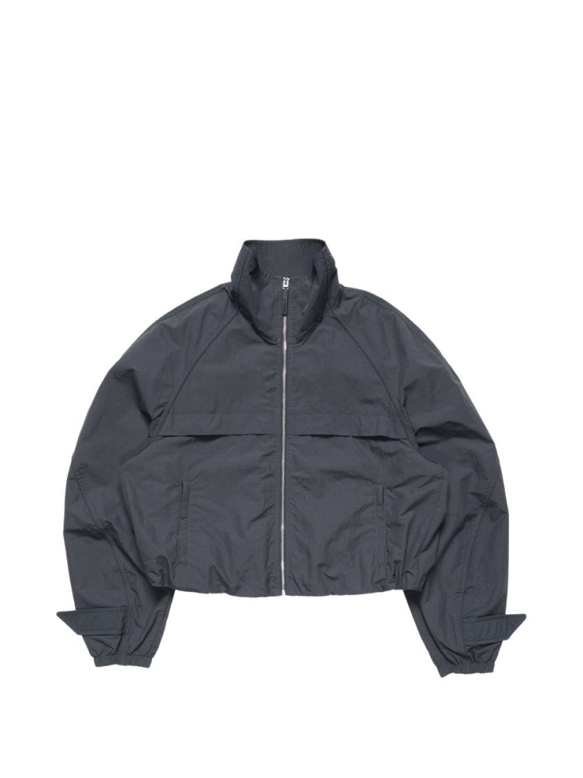 Acne Studios Black Cropped High-Collar Jacket