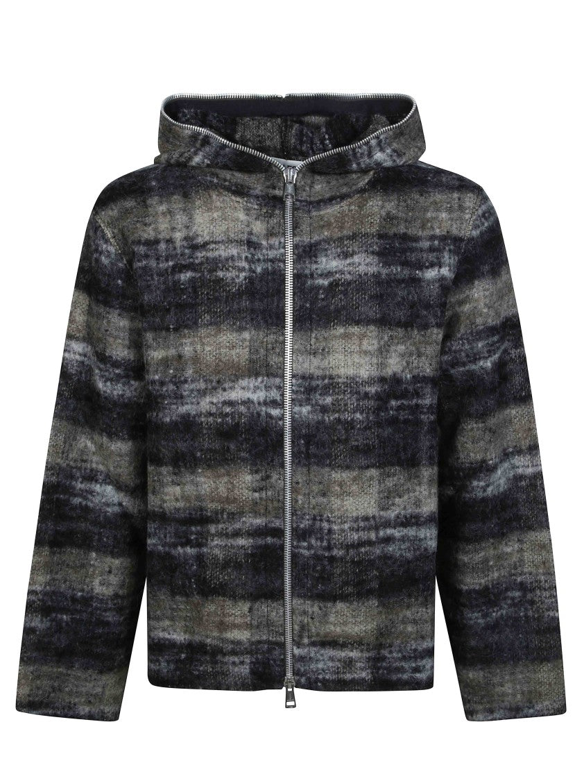 Our Legacy Full Zip Mohair-Like Hooded Jacket